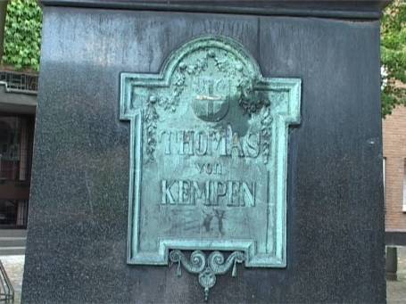 Kempen : Detail Denkmal Thomas von Kempen