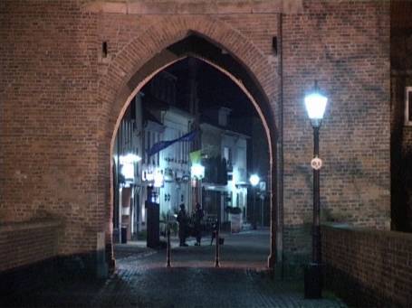 Xanten : Klever Tor am Abend
