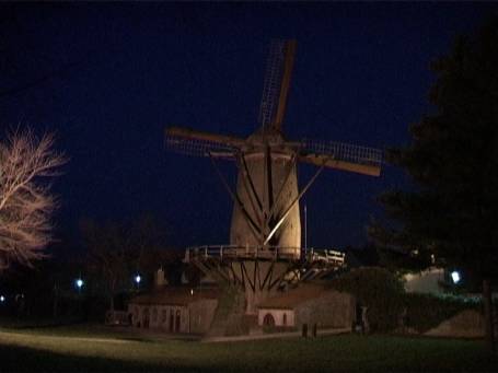 Xanten : Kriemhildmühle am Abend