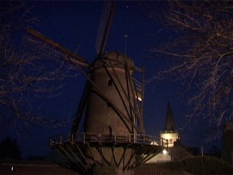 Xanten : Kriemhildmühle am Abend